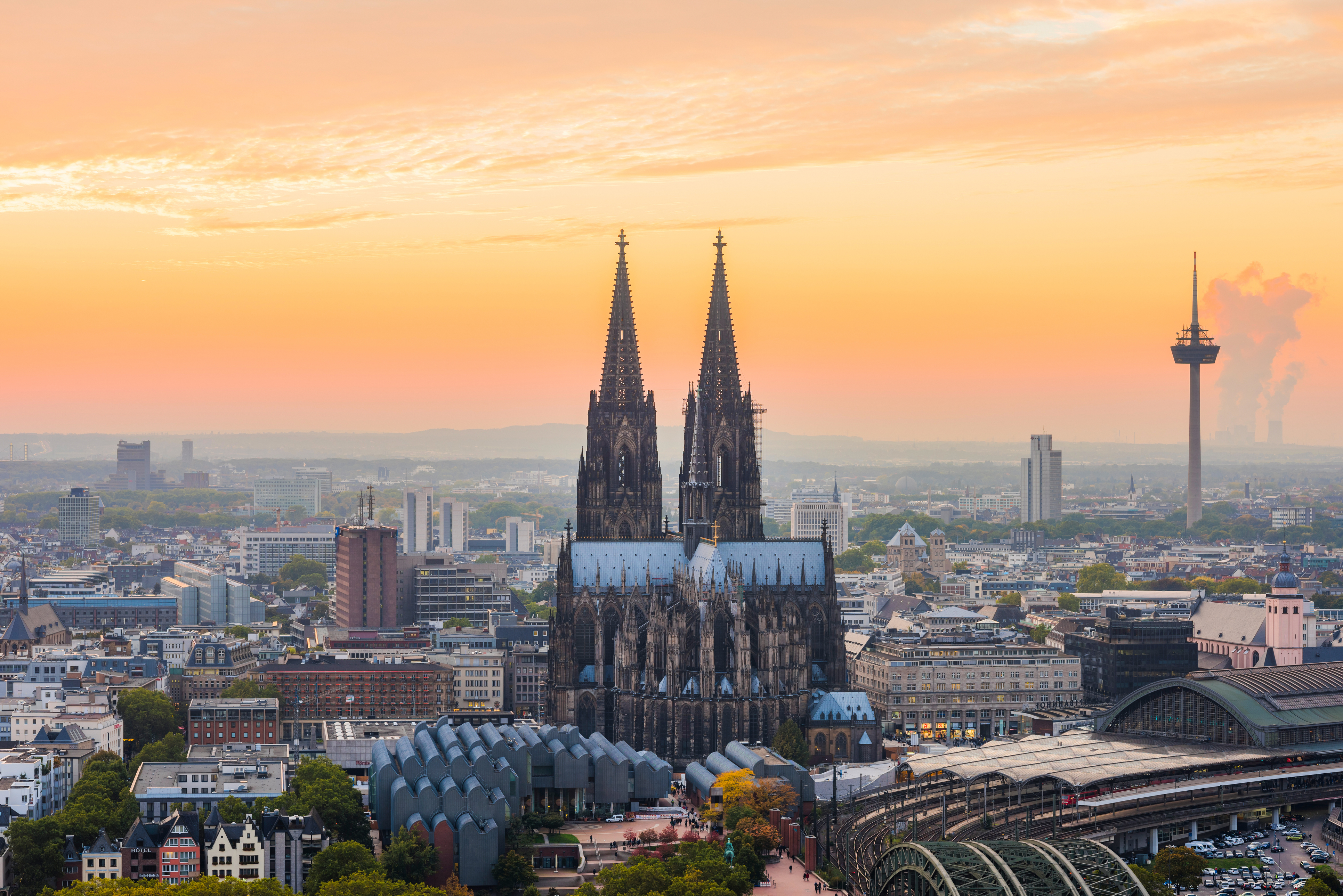 Kölner Dom und die Stadt Köln